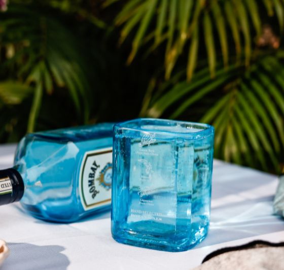 Sustainable Bombay Sapphire Gin Glasses 