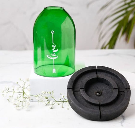 Upcycled Love Tea Light Holder