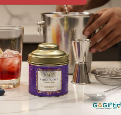 Load image into Gallery viewer, Berry Royale Gin Infusion Tin – Botanical Cocktail Flavouring
