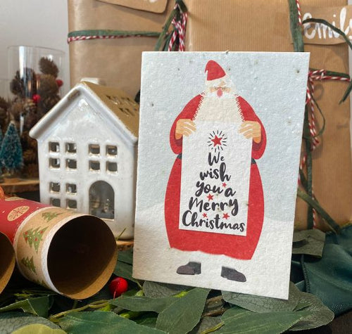 Load image into Gallery viewer, Plantable Christmas Cards A6 - 5 Multi Design
