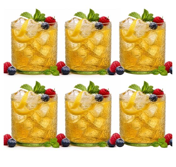 Old Monk Small Rum Glasses – Handmade Eco-Friendly Barware