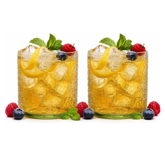 Old Monk Small Rum Glasses – Handmade Eco-Friendly Barware