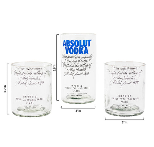 Load image into Gallery viewer, Absolut Glasses (Set of Three)
