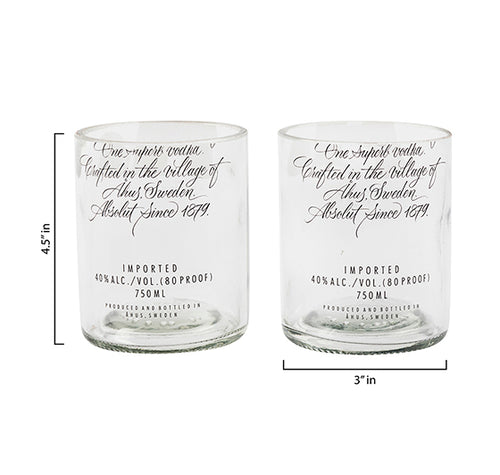 Load image into Gallery viewer, Hygienic Absolut Glasses (Set of Two) 
