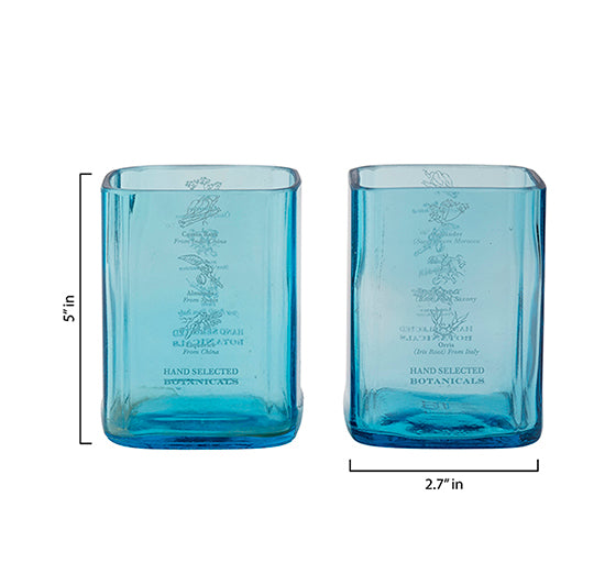 Durable Bombay Sapphire Gin Glasses Set Of Two 