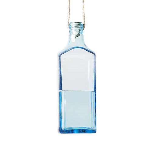 Load image into Gallery viewer, Sapphire Bottle Planter (Hanging)
