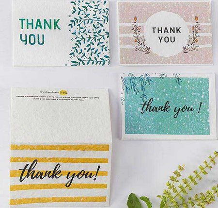 Plantable Thank You Cards With Envelopes