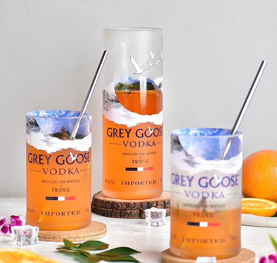 Grey Goose Glasses (Set of Three)